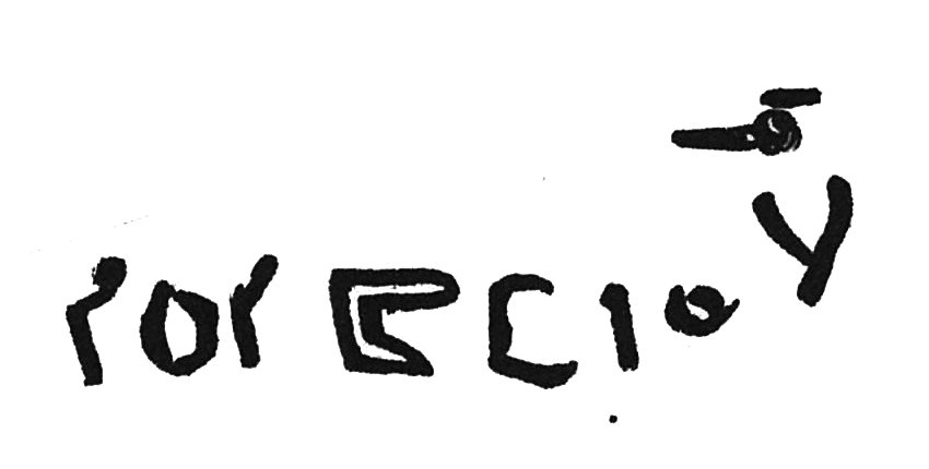 inscription of siglum C 3426