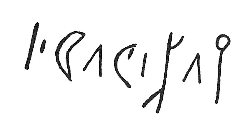 inscription of siglum C 3438