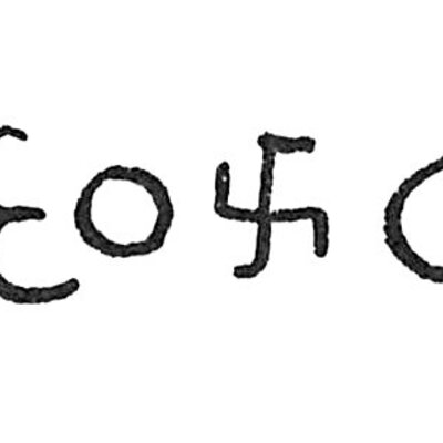 inscription of siglum C 3464