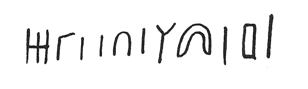 inscription of siglum C 3483