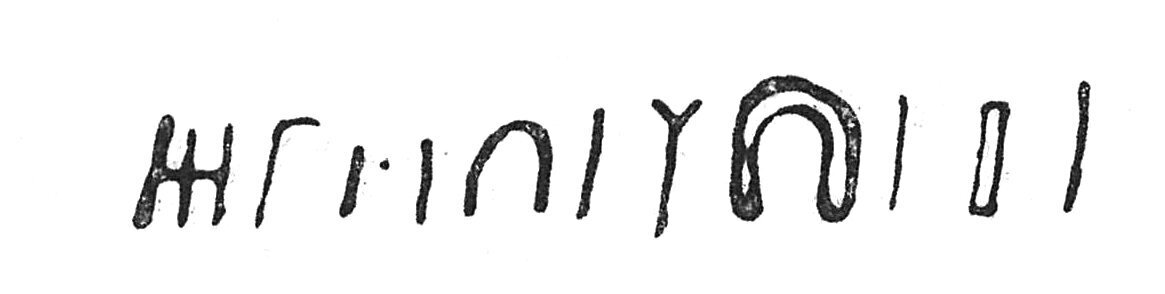 inscription of siglum C 3483
