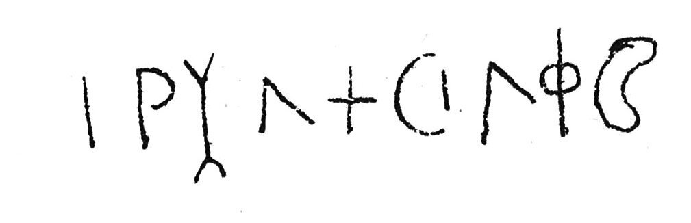 inscription of siglum C 349