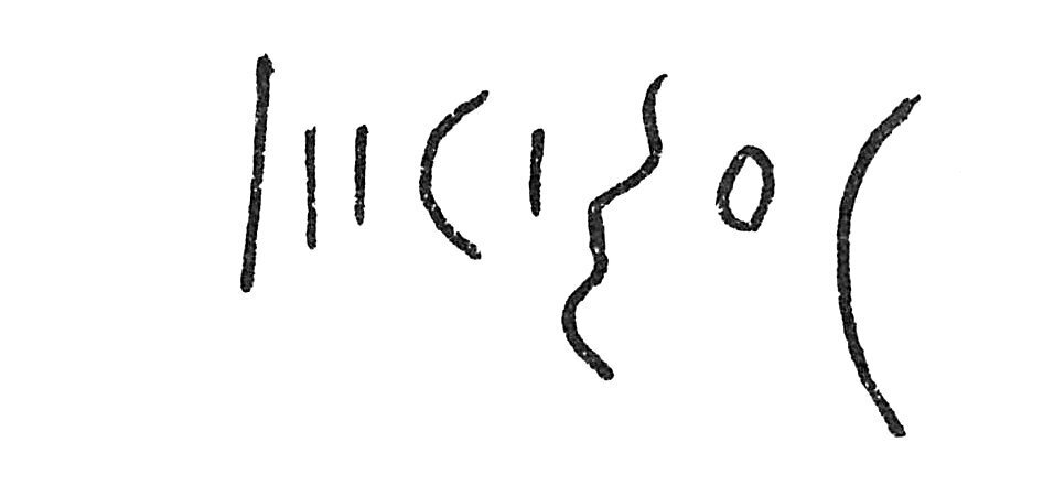 inscription of siglum C 3495