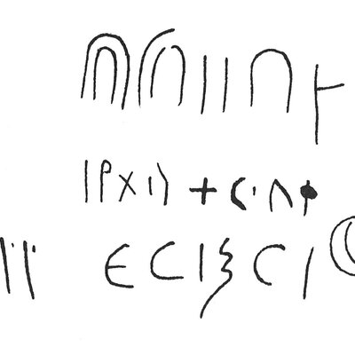 inscription of siglum C 350