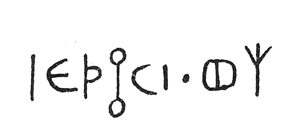 inscription of siglum C 3500