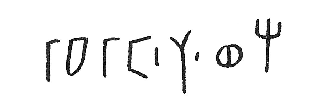 inscription of siglum C 3501
