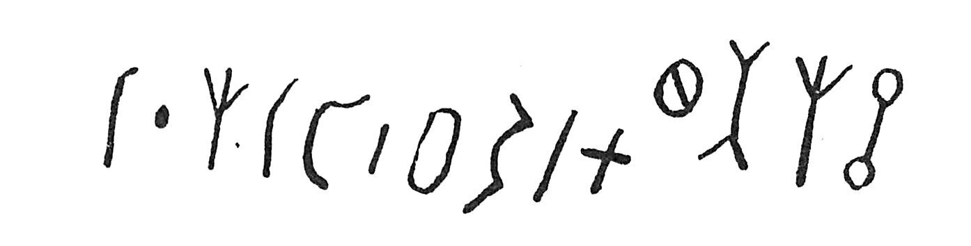 inscription of siglum C 3507