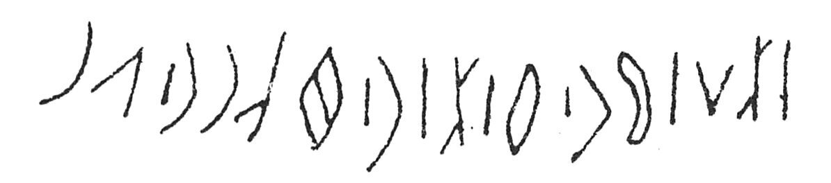 inscription of siglum C 3524