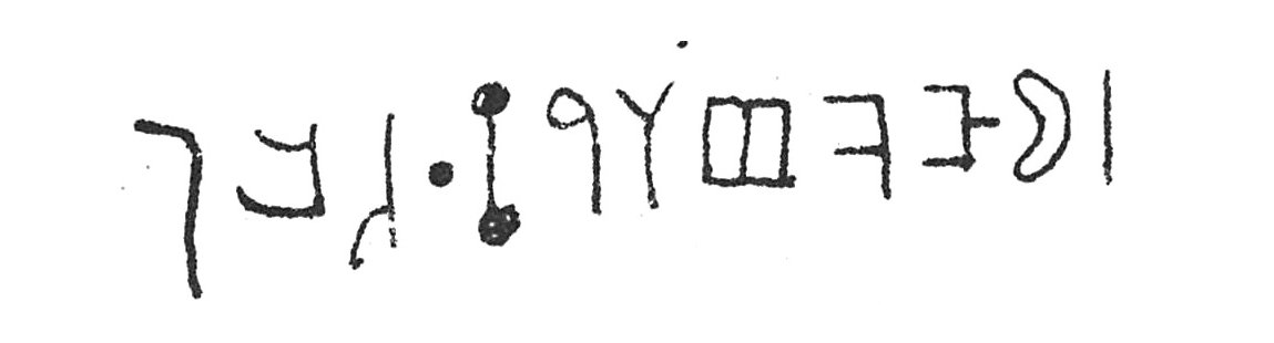 inscription of siglum C 3535