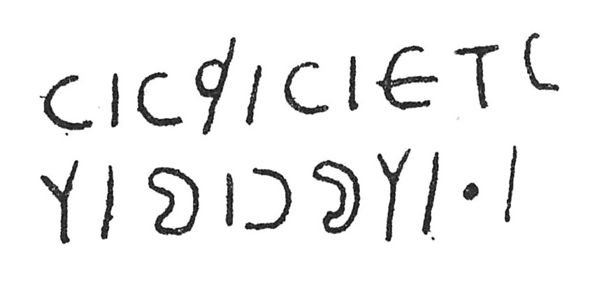 inscription of siglum C 3540
