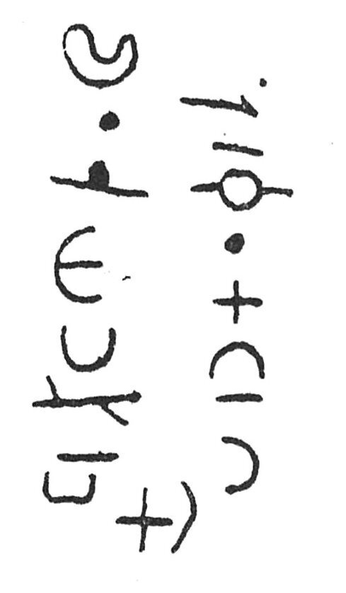 inscription of siglum C 3543
