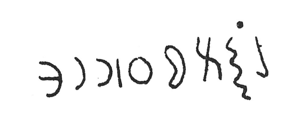 inscription of siglum C 3556