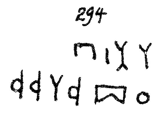 inscription of siglum C 3575