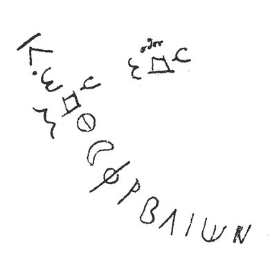 inscription of siglum C 3579