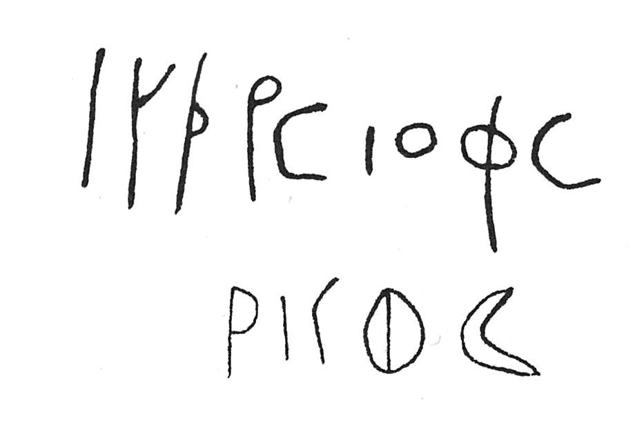 inscription of siglum C 358