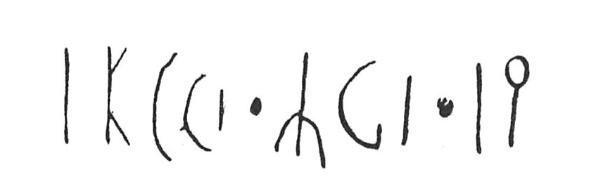 inscription of siglum C 3582