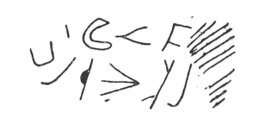 inscription of siglum C 3593