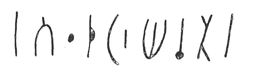 inscription of siglum C 3597