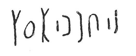inscription of siglum C 3610