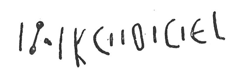 inscription of siglum C 3611