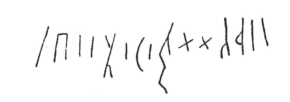 inscription of siglum C 3632