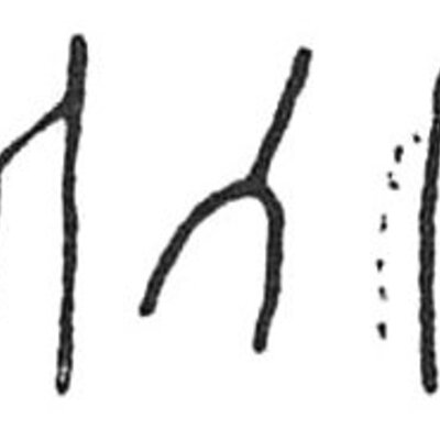 inscription of siglum C 3652