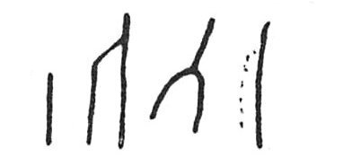 inscription of siglum C 3652