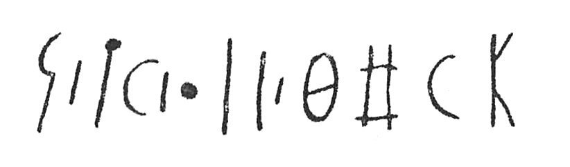 inscription of siglum C 3654