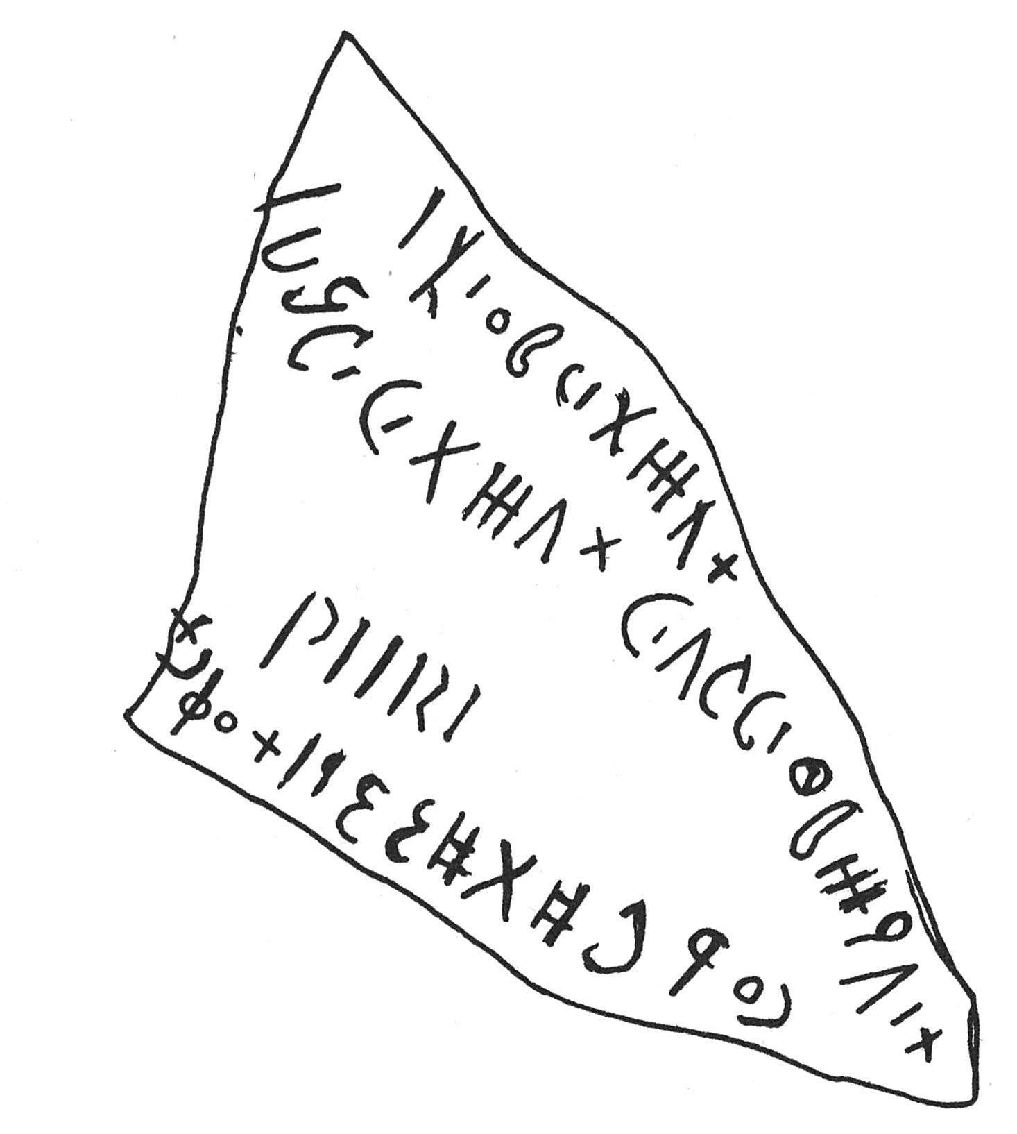 inscription of siglum C 3661