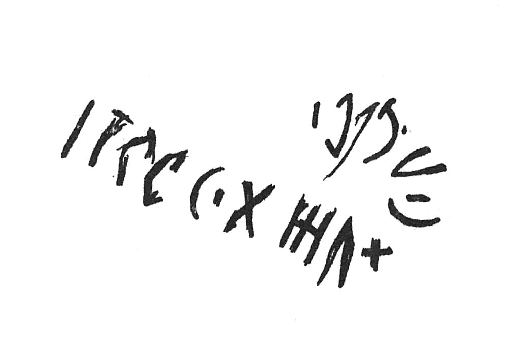 inscription of siglum C 3662