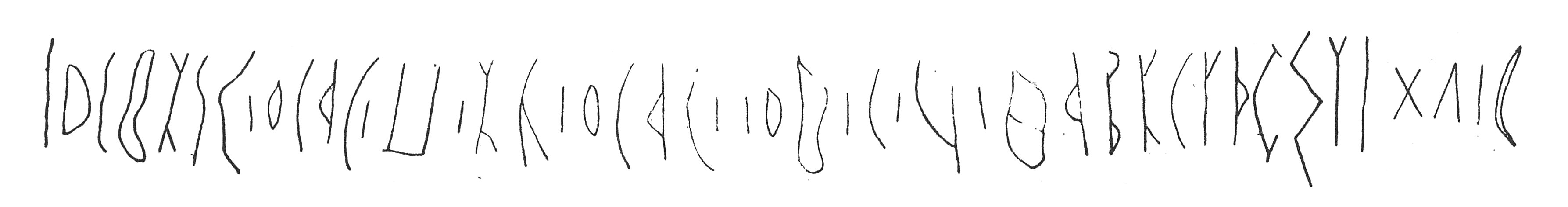 inscription of siglum C 3665