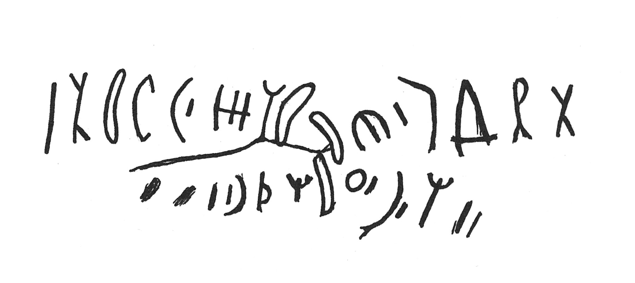 inscription of siglum C 3668