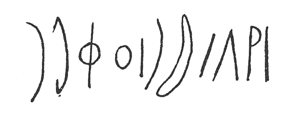 inscription of siglum C 3669