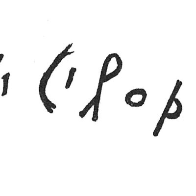 inscription of siglum C 3670