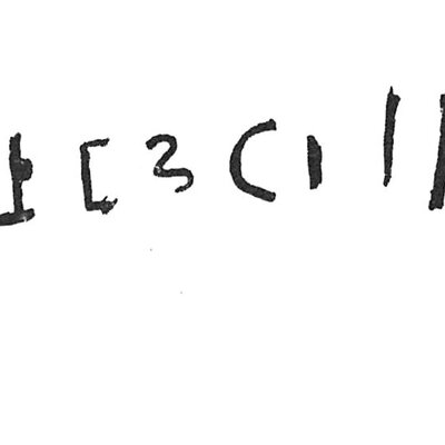 inscription of siglum C 3688
