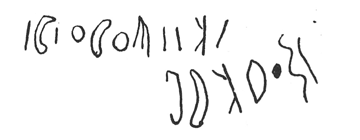 inscription of siglum C 3689