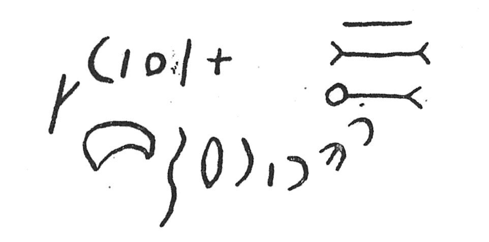inscription of siglum C 3691