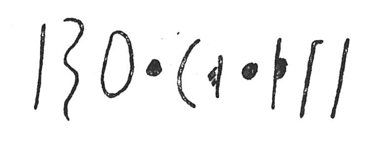 inscription of siglum C 3692