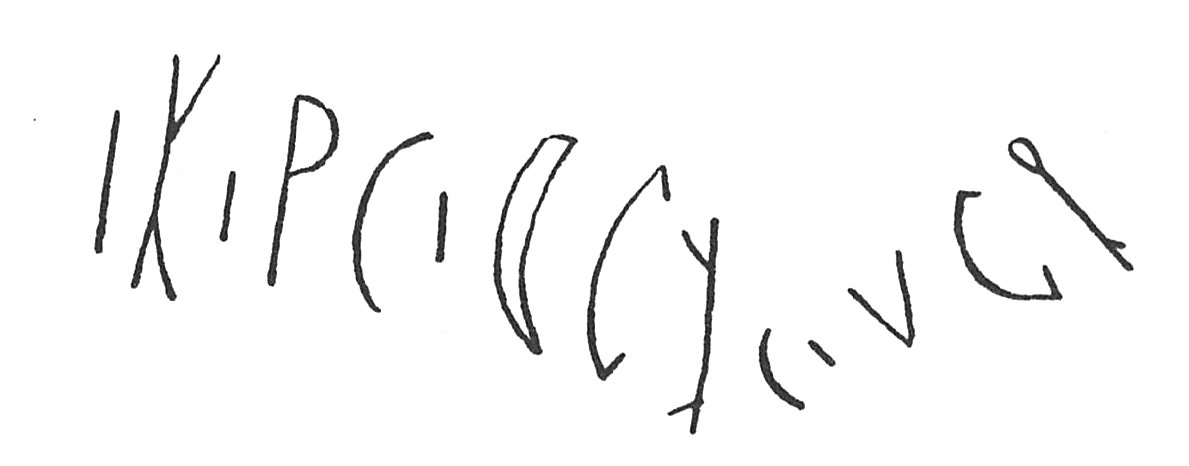 inscription of siglum C 3694