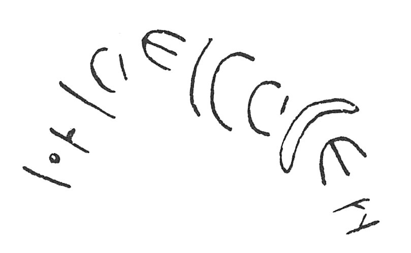 inscription of siglum C 3699