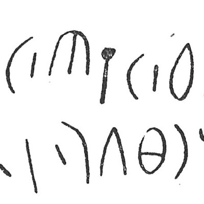 inscription of siglum C 3700