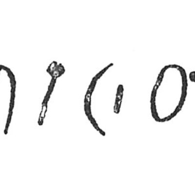 inscription of siglum C 3702