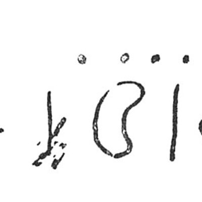inscription of siglum C 3707