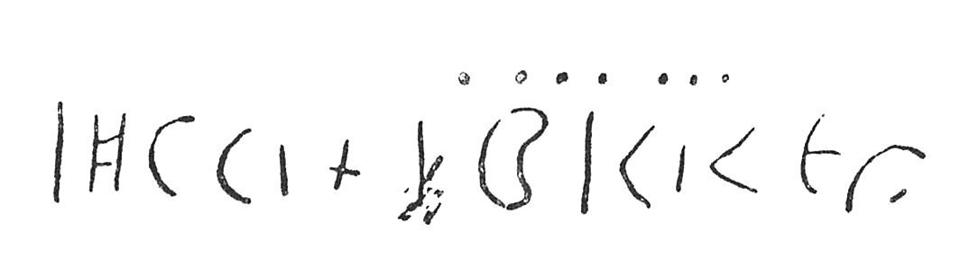 inscription of siglum C 3707