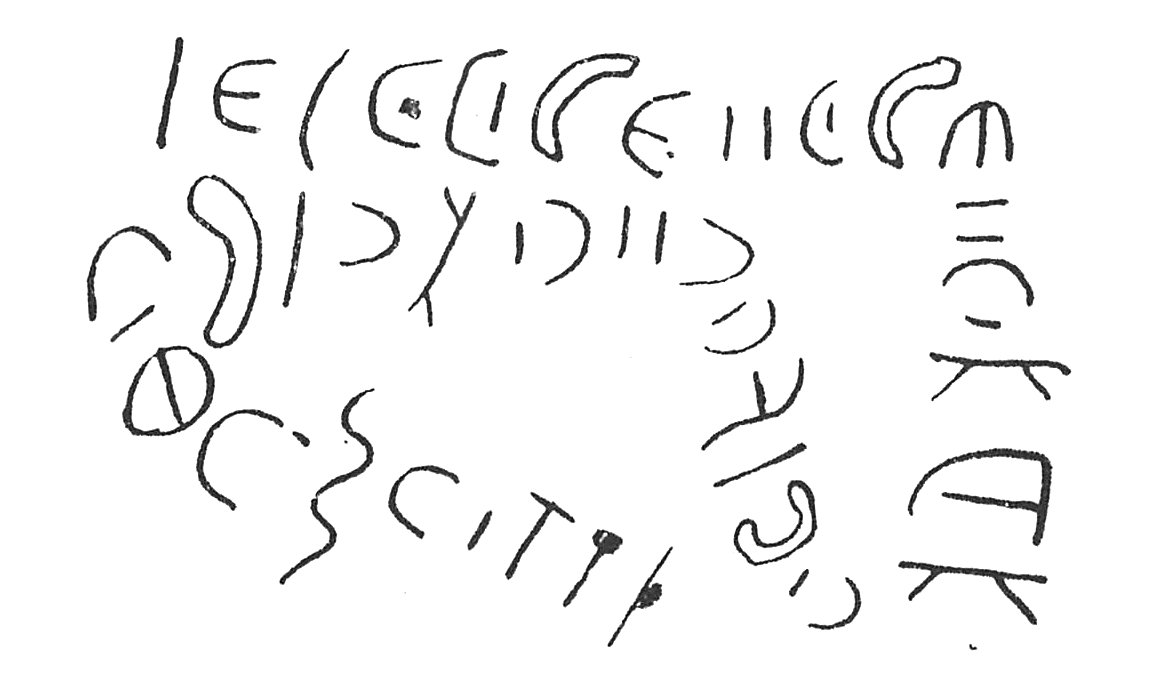 inscription of siglum C 3708