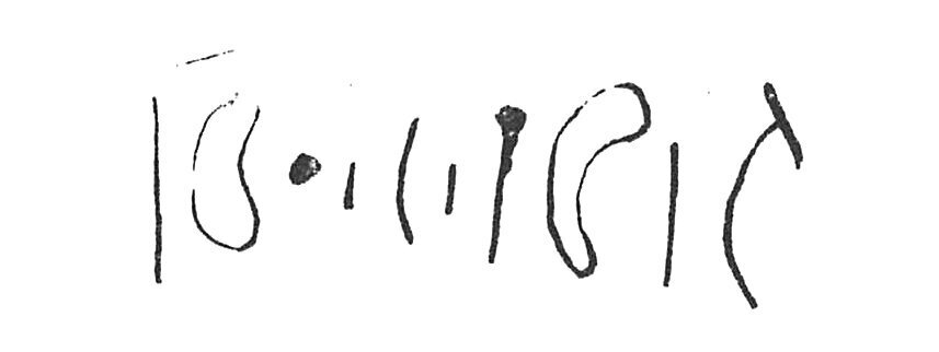 inscription of siglum C 3710