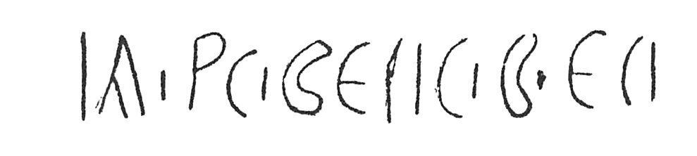 inscription of siglum C 3715