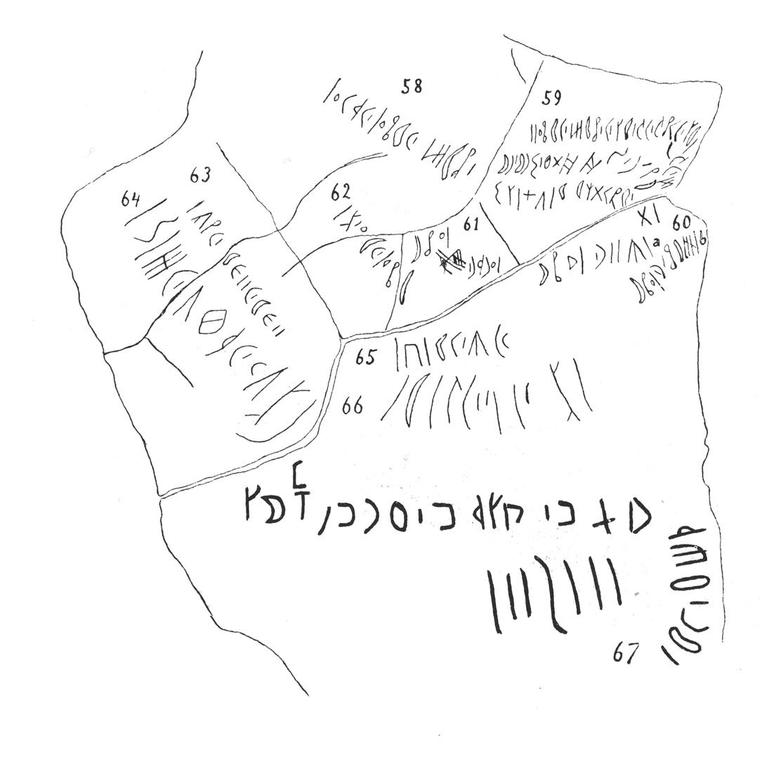 inscription of siglum C 3716