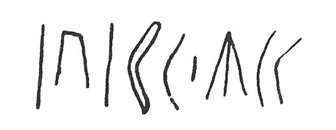inscription of siglum C 3719