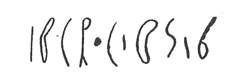 inscription of siglum C 3727